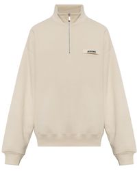 Jacquemus - Sweatshirt With A Stand-Up Collar - Lyst
