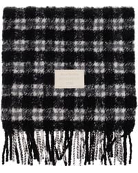 Acne Studios - Wool Scarf With Fringing - Lyst