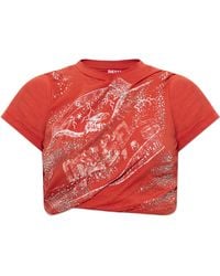 DIESEL - 'T-Wincy' Crop Top - Lyst