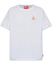 DIESEL - T-Shirt 'T-Normy-S16' - Lyst