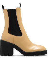 Burberry - 'stride' Platform Ankle Boots, - Lyst