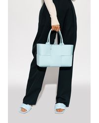 Bottega Veneta - ‘Arco Small’ Shopper Bag, , Light - Lyst