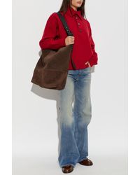 Ami Paris - Wool Turtleneck With Stitched Logo - Lyst