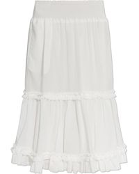 Balmain - Ruffled Skirt - Lyst