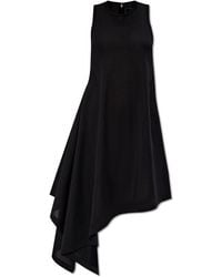 Y-3 - Asymmetrical Sleeveless Dress, - Lyst