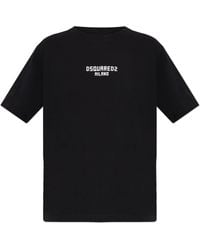 DSquared² - T-Shirt With Printed Logo - Lyst