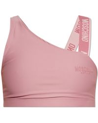 Moschino - Sports Top With Logo - Lyst