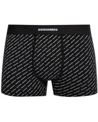 DSquared² - Cotton Boxers With Monogram - Lyst