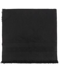 Emporio Armani - Scarf With Logo - Lyst