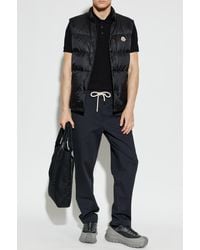 Moncler - Polo With Logo Patch - Lyst