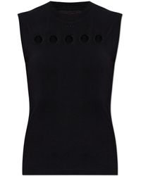 Marni - Cotton Top With Crew Neckline - Lyst