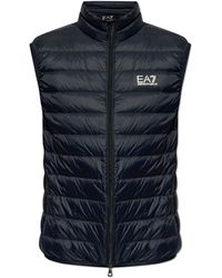 EA7 - Vest With Logo, - Lyst