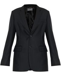 Moschino - Blazer Made From Combined Fabrics - Lyst