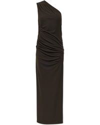 ROTATE BIRGER CHRISTENSEN - Dress With A Slit - Lyst