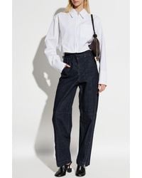 Jacquemus - Jeans With Logo - Lyst