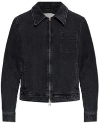 Ami Paris - Denim Jacket With Pockets - Lyst