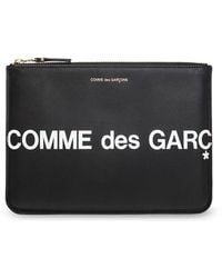 Comme des Garçons - Logo-Printed Pouch - Lyst