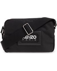 KENZO - Shoulder Bag With Logo, - Lyst