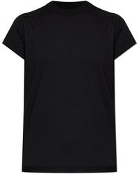 Rick Owens - T-Shirt With A Crew Neck - Lyst