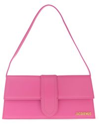 Jacquemus - Le Bambino Long Leather Shoulder Bag - Lyst