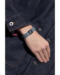 Fendi - Leather Bracelet - Lyst