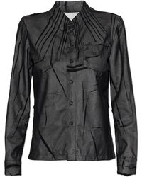 Maison Margiela - Shirt With A Stand-Up Collar - Lyst
