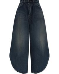 Balenciaga - Wide-Leg Jeans - Lyst