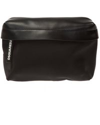 DSquared² Branded Belt Bag - Black