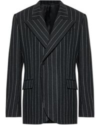 Dolce & Gabbana - Pinstripe Pattern Blazer - Lyst