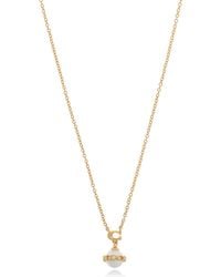 COACH - Pendant Necklace - Lyst