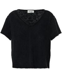 American Vintage - T-Shirt With A Vintage Effect - Lyst