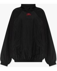 Balenciaga - Jacket With Logo - Lyst