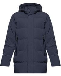 Paul & Shark - Down Jacket With Detachable Hood - Lyst