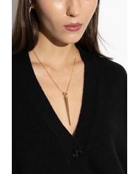 Jil Sander - Necklace With A Long Pendant - Lyst