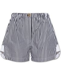 Sportmax - Striped Shorts 'Muscari' - Lyst