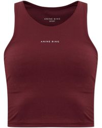 Anine Bing - 'Elina' Training Top - Lyst