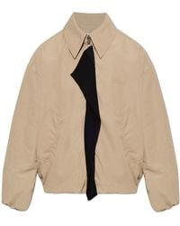 Loewe - Jacket With Decorative Insert By The Zipper - Lyst