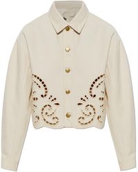 Ulla Johnson - 'Bobbi' Denim Jacket - Lyst