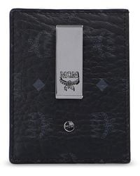 MCM - Card Holder With Clip - Lyst