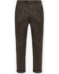 AllSaints - ‘Tallis’ Pleat-Front Trousers - Lyst