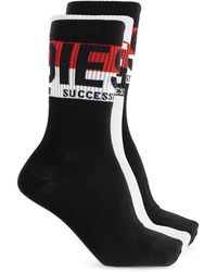 DIESEL - Three-Pack Of Socks 'Skm-Ray-Threepack' - Lyst