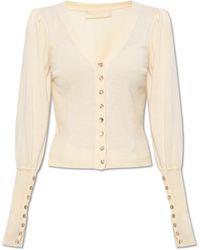 Ulla Johnson - ‘Leslie’ Cardigan With Puff Sleeves - Lyst