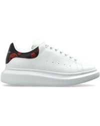 McQueen - Leather Sport Shoes With Logo - Lyst