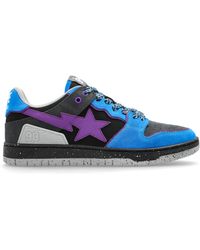 A Bathing Ape - Sports Shoes With Logo - Lyst