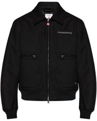 CASABLANCA - Jacket With Logo - Lyst