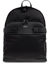 Ferragamo - Backpack With Logo - Lyst
