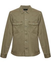 AllSaints - Spotter Shirt With Vintage Effect - Lyst