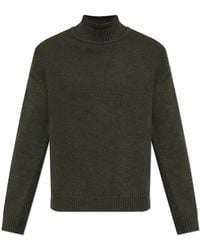 Jil Sander - Sweater With Stand-Up Collar - Lyst