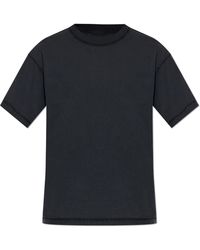 Balenciaga - T-Shirt With Crease Effect - Lyst