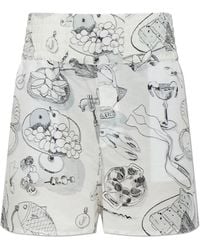 Jacquemus - Patterned Shorts - Lyst